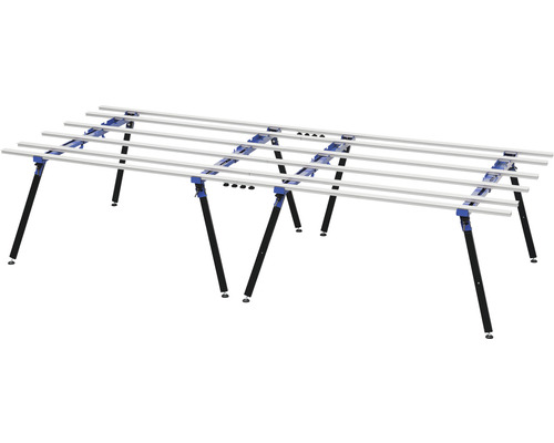 Table de montage réglable avec supports