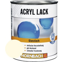 Acryllack Glanzlack Dose mit Blauer Engel Siegel und Hornbach Logo