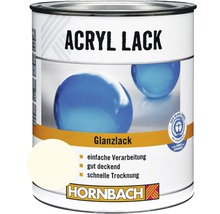 HORNBACH Buntlack Acryllack glänzend reinweiß 125 ml-thumb-0