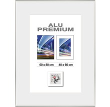 Bilderrahmen Alu Duo silber 60x80 cm