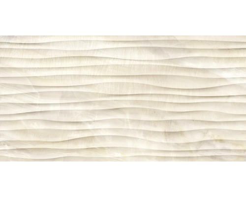 Feinsteinzeug Dekorfliese Dubai cream 32 x 62,5 cm