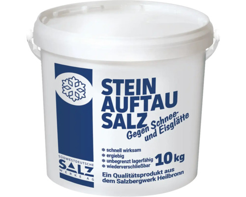 Streusalz STEINAUFTAUSALZ Eimer 10 kg