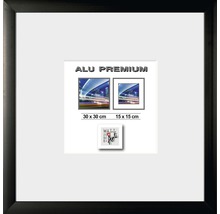 Cadre photo carré en aluminium, 30 sur 30 centimètres