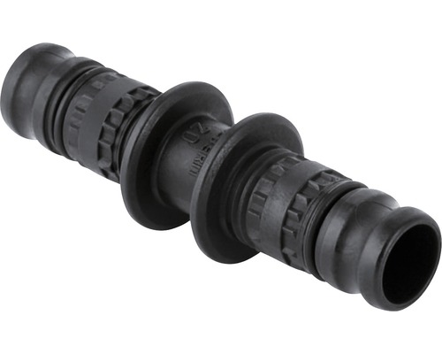 GEBERIT Mepla Kupplung 20 mm 622.505.00.5 Schwarzes Kunststoff-Verbindungsstück für Rohre