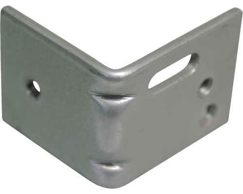 Equerre d''assemblage métallique avec trous de fixation