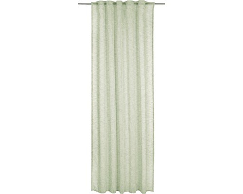 Rideau avec ruban de rideau Selection vert clair 140x255 cm