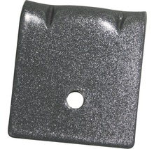 Support mural SOLUNA pour store plissé sur mesure en aluminium anthracite