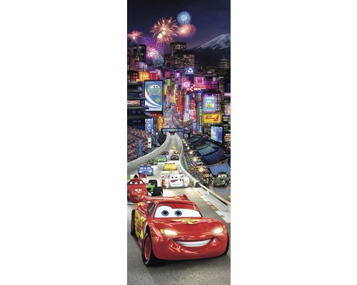 Papier peint panoramique 1-404 Disney Cars Tokio 1 pce 73 x 202 cm