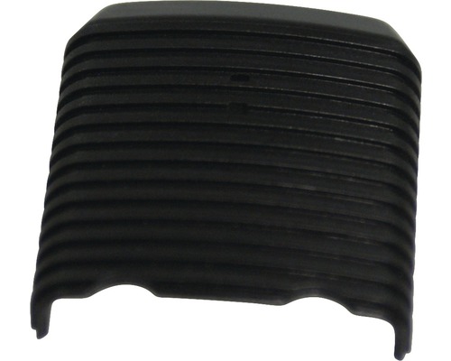 Protection de bord noire avec structure rainurée