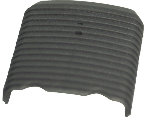 Boîtier d''appareil noir avec surface nervurée