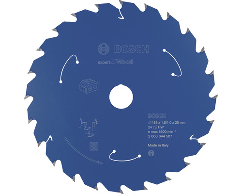 Kreissägeblatt Expert for Wood H Ø 165x20 Z 24