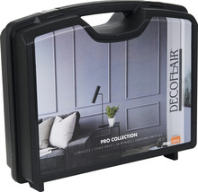 Decoflair Pro Collection Musterkoffer für Zierleisten, Stuckleisten, Sockelleisten und Lichtprofile