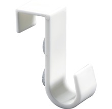Türhaken Kunststoff weiß 22x70x50mm
