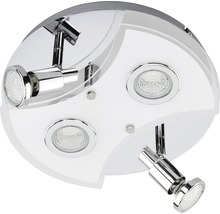 Plafonnier avec trois spots LED