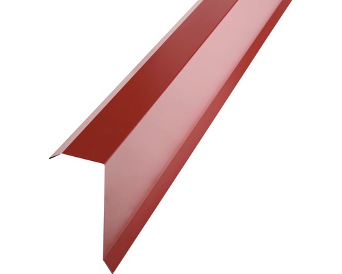 Angle d'arête PRECIT pour tôle trapézoïdale H12 rouge brun RAL 3011 1000 x 40 x 100 mm