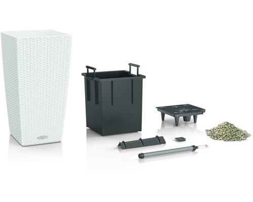 Blumenkasten mit Bewässerungssystem und Zubehör