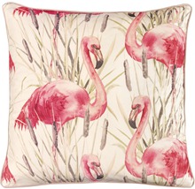 Kissenhülle Flamingo Samt Rosa 50x50 cm-thumb-2