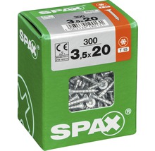 Vis Spax 3,5x20 millimètres en emballage carton