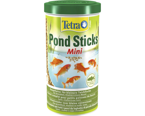 TetraPond Nourriture pour poissons Sticks Mini 1 L Tetra Pond Sticks Mini Aliment pour bassin pour petits poissons