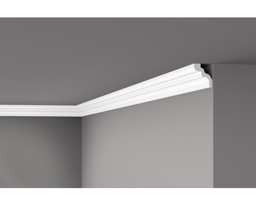 Deckenleiste D, 1 x 2 m, 49 x 42 mm