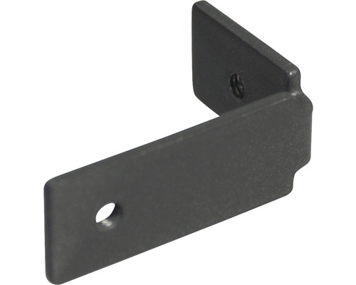 Winkelverbinder mit Bohrungen zur Befestigung