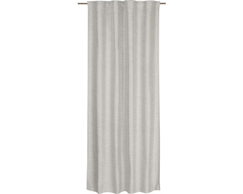 Rideau avec ruban de rideau Selection Spirit 07 gris clair 135x255 cm
