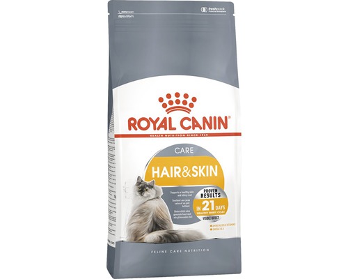 Croquettes pour chats ROYAL CANIN Hair & Skin 10 kg Aliment pour chat Royal Canin pour la peau et le pelage