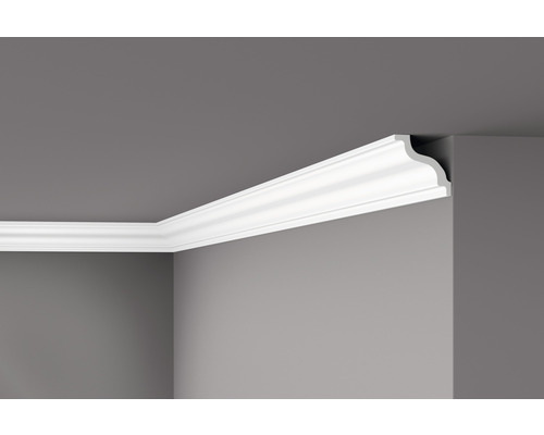 Deckenleiste K, 1 x 2 m, 70 x 70 mm
