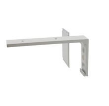 Wandträger für Vorhangschiene Smart weiß 12,2 cm