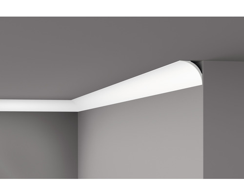 Deckenleiste NE2, 1 x 2 m, 40 x 40 mm