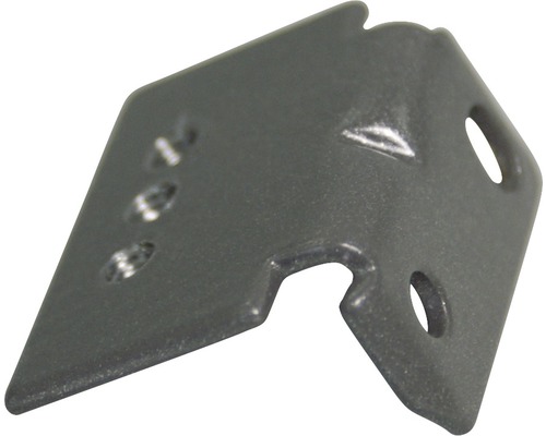 Connecteur d''angle en métal avec trous de fixation