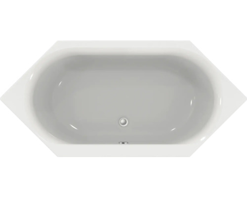 Baignoire Baignoire hexagonale Ideal Standard Connect Air 1900 x 900 mm blanc alpin lisse E106901