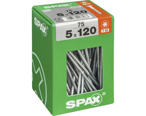 Vis 5 x 120 mm en carton