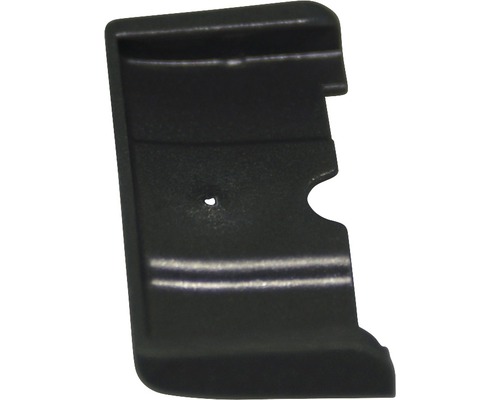 Connecteur d''angle noir en plastique