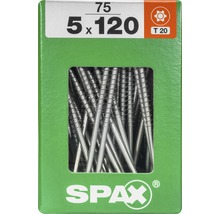 Paquet de vis Spax, 5x120 millimètres