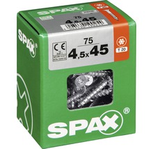 Paquet de vis Spax 4,5x45 millimètres