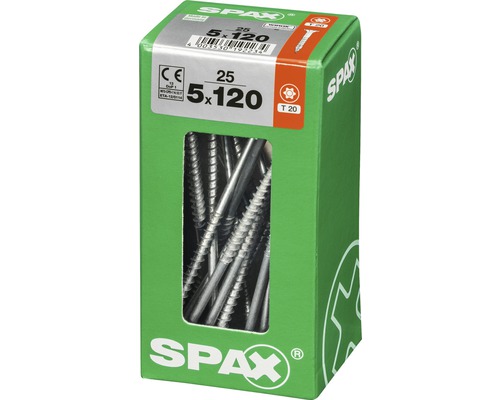 Vis Spax 5x120 mm dans une boîte