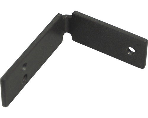 Connecteur d''angle en métal avec trous pour fixation