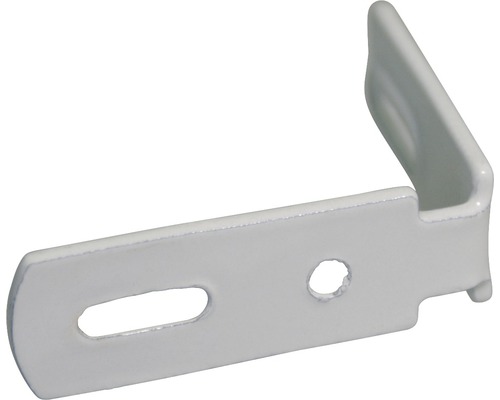 Winkelverbinder aus Metall mit Befestigungslöchern