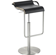 Chaise de bar Mayer Sitzmöbel myOPUS 47 x 42 x 68 cm acier noir 1218-04-87-thumb-0