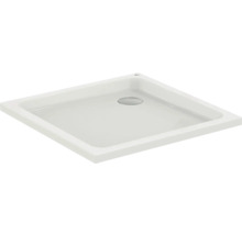 Receveur de douche carré avec garniture d''écoulement