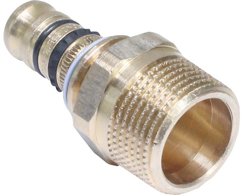 Raccord Mepla Geberit avec FE 20x3/4" Raccord en laiton avec filetage extérieur pour installations sanitaires