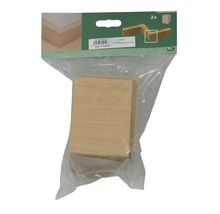 Holz Eckleisten im Kunststoffbeutel