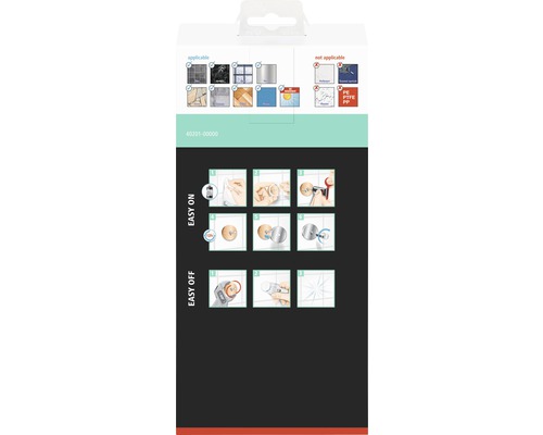 Anweisungen zur Befestigung und Entfernung einer Befestigungslösung