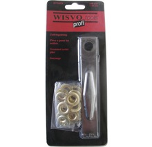Wisvo Tools Pince à œillets avec œillets, 168 mm