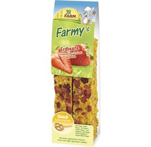 Nourriture pour rongeurs JR Farmy's fraise 160 g-thumb-0