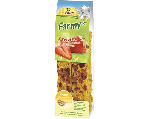 Nourriture pour rongeurs JR Farmy's fraise 160 g-0