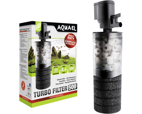 Filtre intérieur pour aquarium AQUAEL Turbo 500