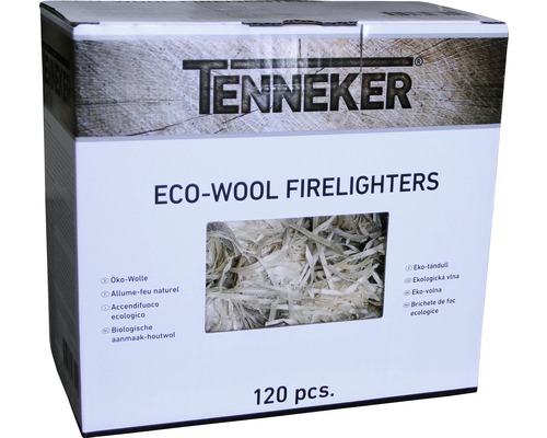 Laine d'allumage Tenneker® éco 120 pièces Laine d'allumage Tenneker® éco 120 pièces