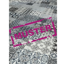 Muster von verschiedenen Fliesen mit unterschiedlichen Designs.